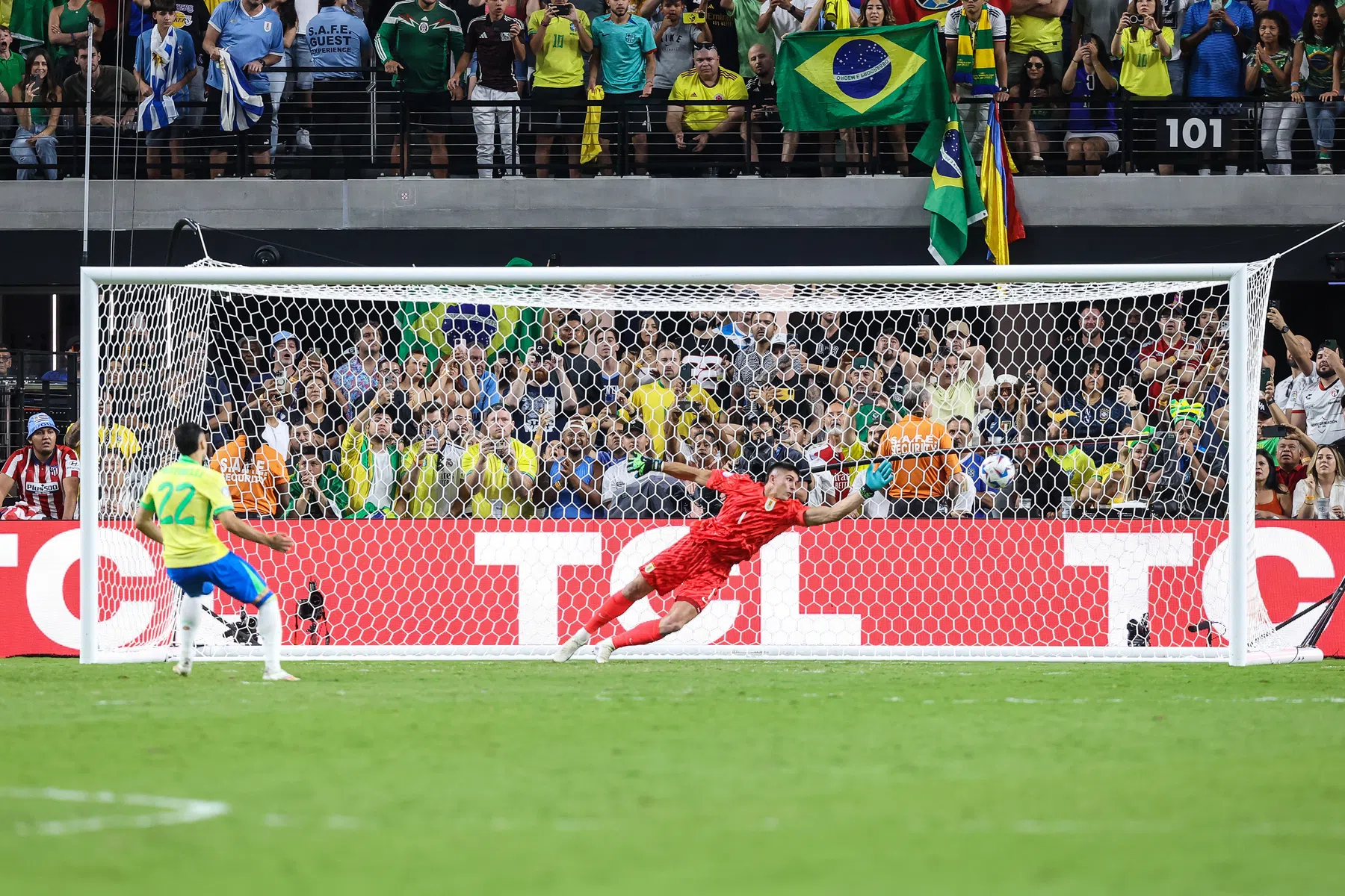 Brazilië mist de ideeën van Vinicius en sneuvelt op Copa América