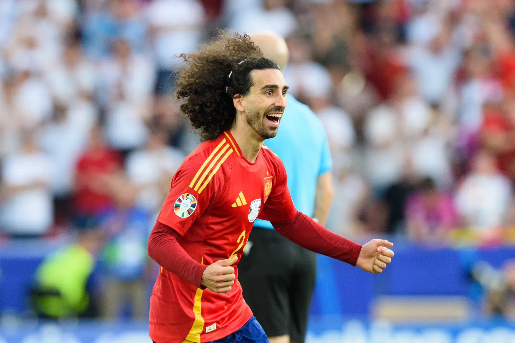 Cucurella begrijpt verbazing over niet gegeven penalty Duitsland