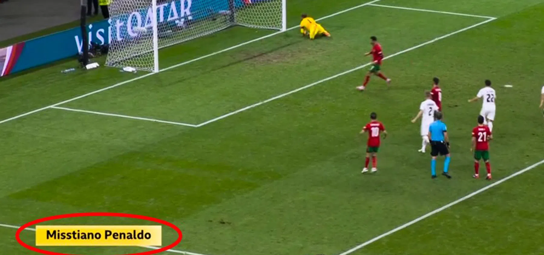 BBC weigert keutel in te trekken na klachten over Ronaldo-grap