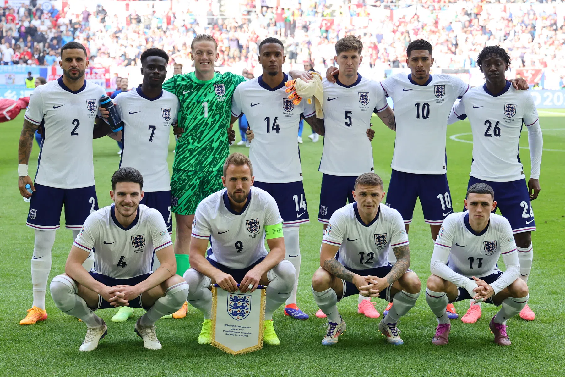 Engeland voert één wijziging door voor halve finale tegen Oranje