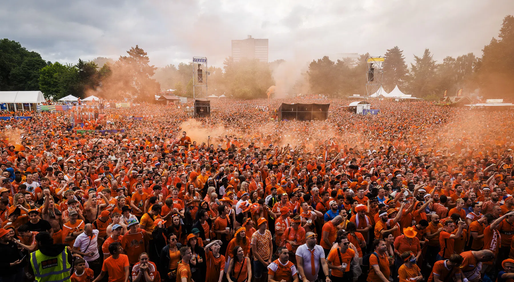 Halve finale Oranje op EK trok bijna acht miljoen kijkers