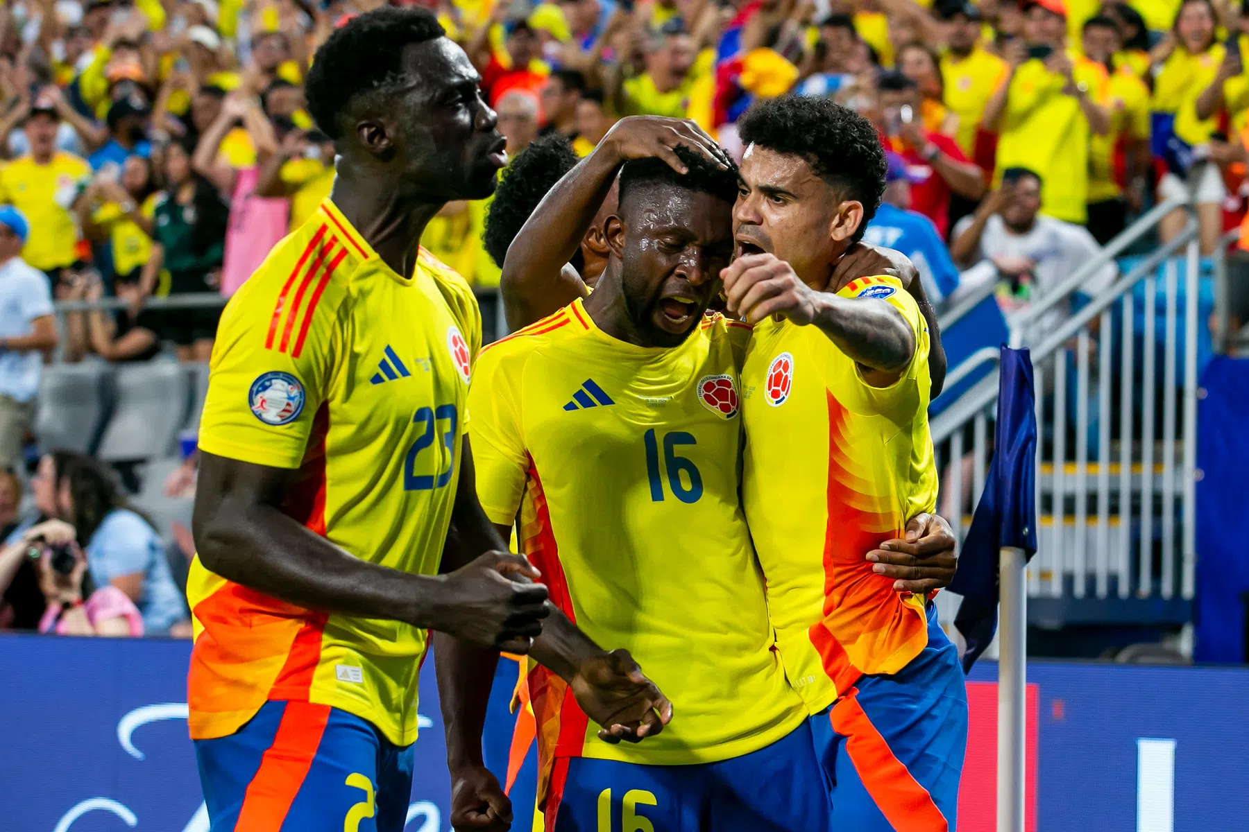 Colombia verslaat Uruguay en staat tegen Argentinië in finale Copa América