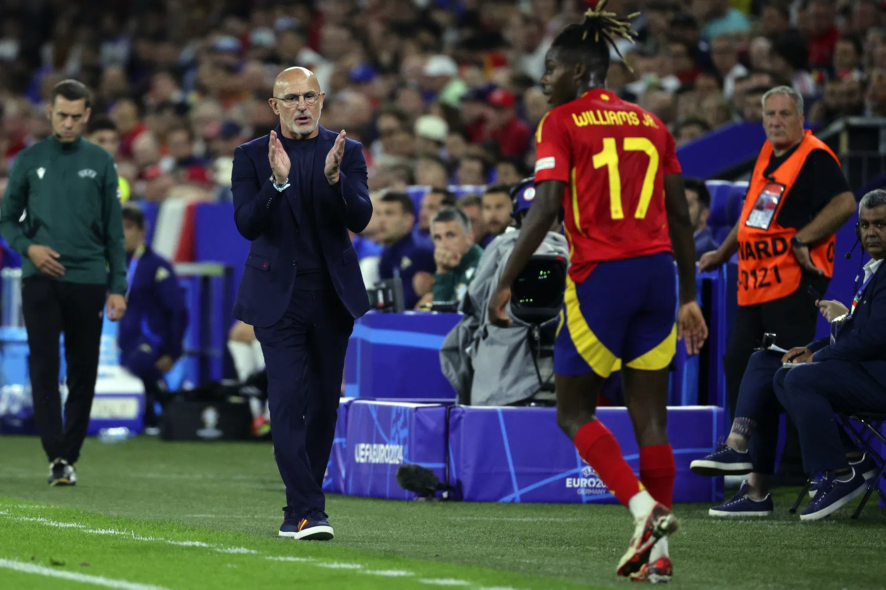 Spaanse bondscoach De la Fuente: 'Wij beschermen onze spelers volledig'