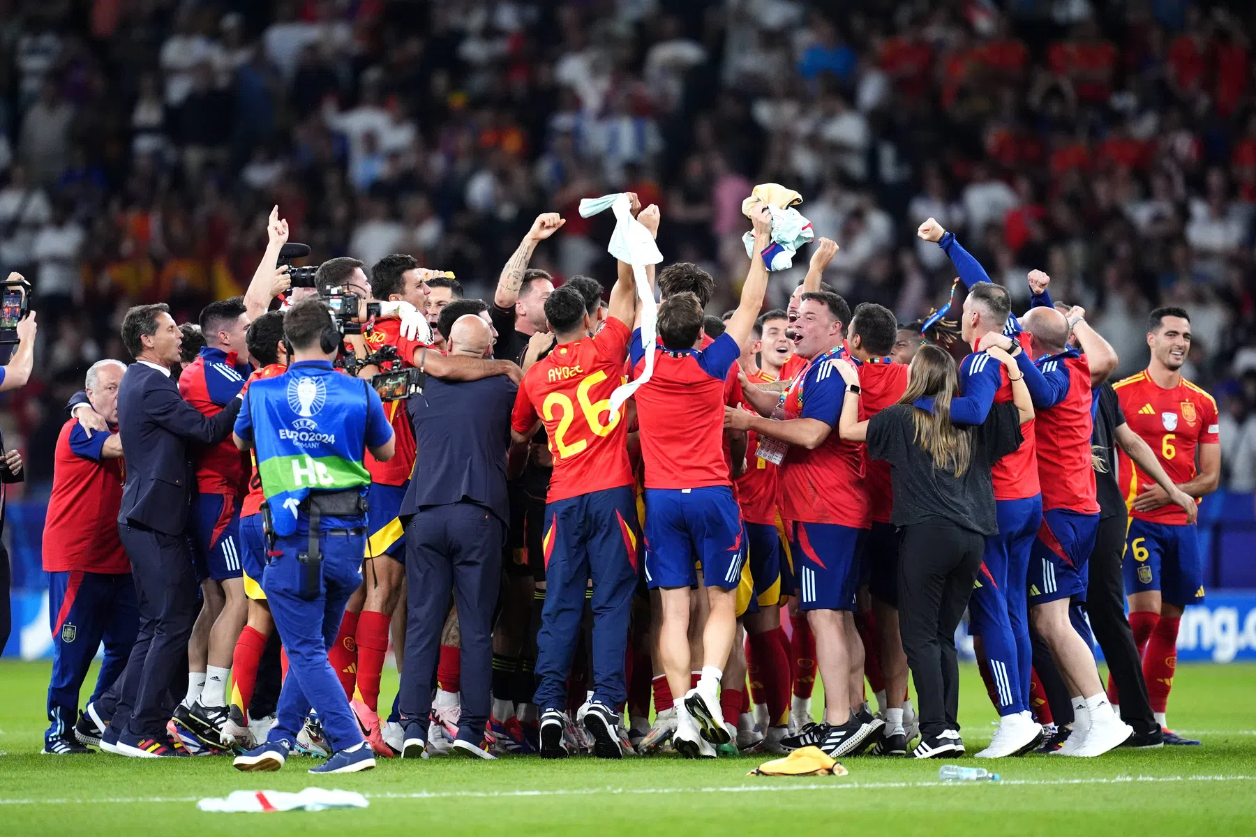 'Spanje heeft gewonnen, het voetbal heeft gewonnen'