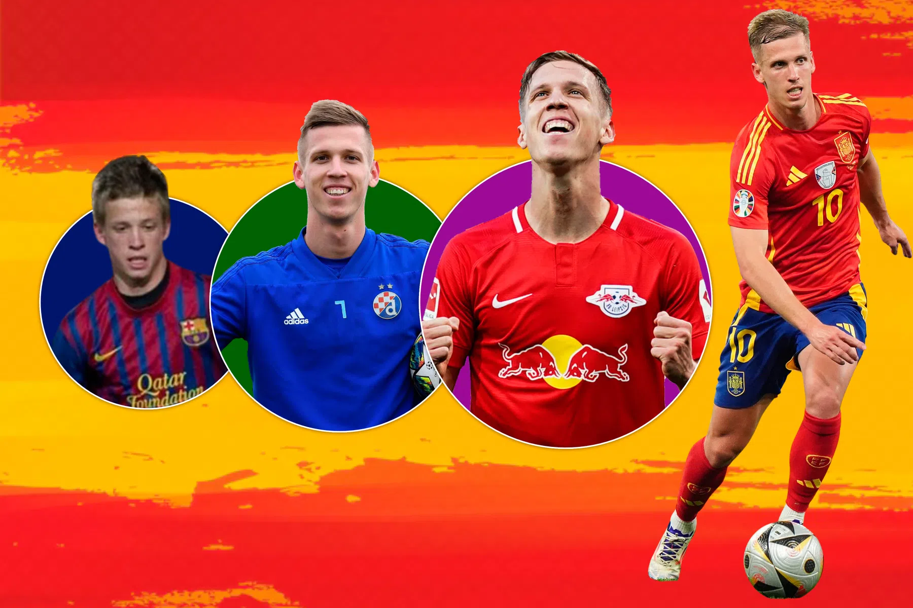 Dani Olmo met een omweg naar EK-finale: laatbloeier uit eigen keuze