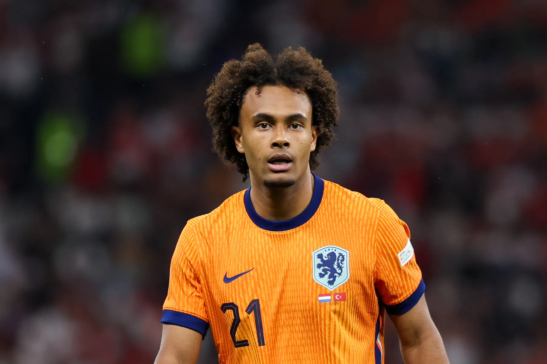 Verheugde Zirkzee: 'Vroeger op het pleintje wilde ik altijd Van Nistelrooij zijn'