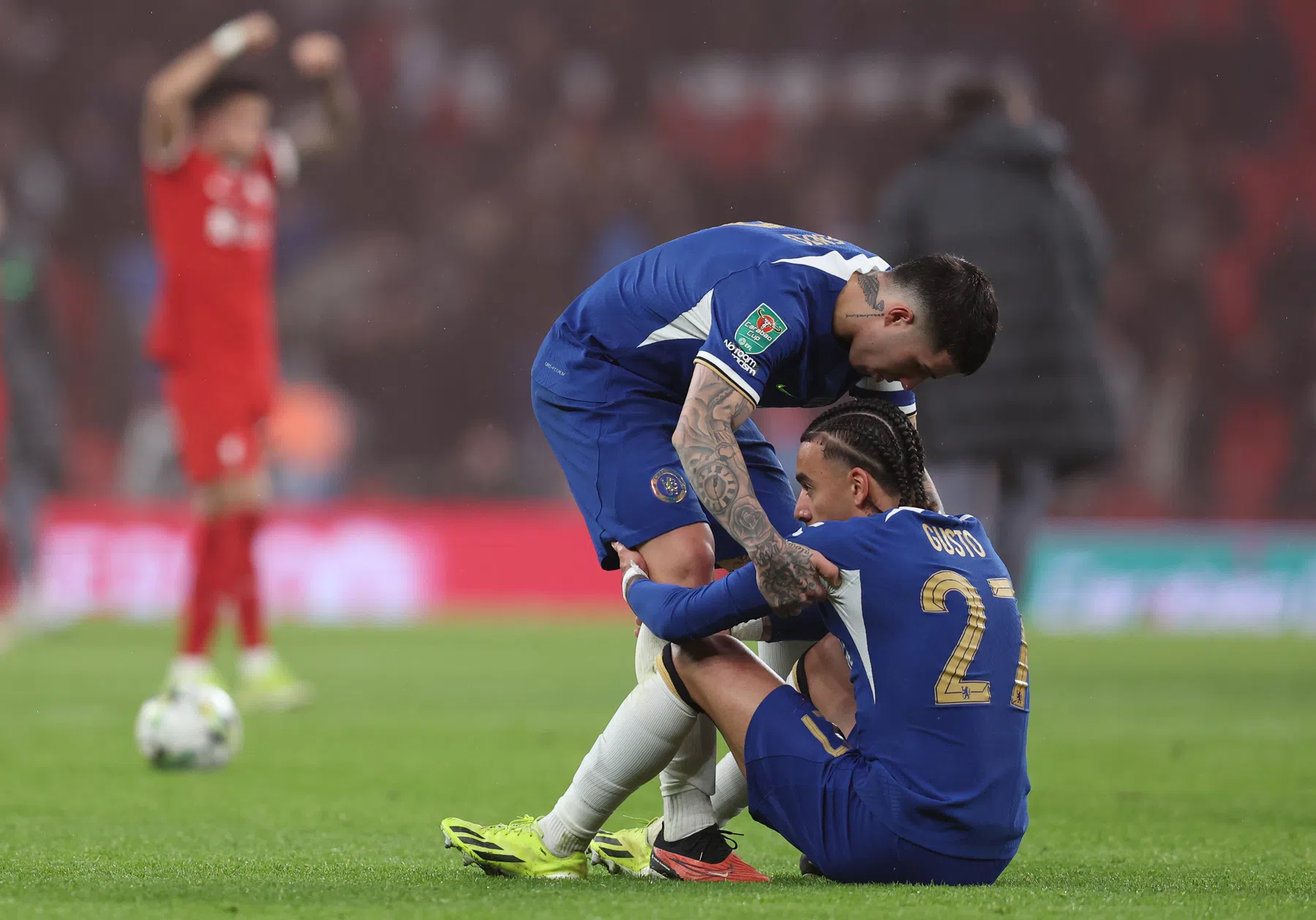 De Paul kritisch op Chelsea-spelers: 'Dan hoef je geen bericht te posten'