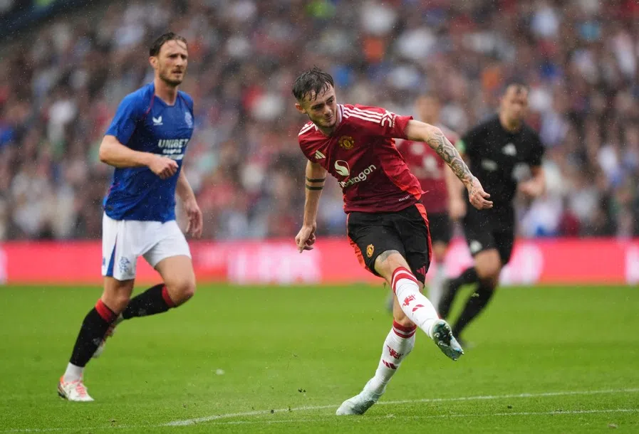 Scorend Man Utd-talent dankt Van Nistelrooij: 'Paar tips van hem gehad'