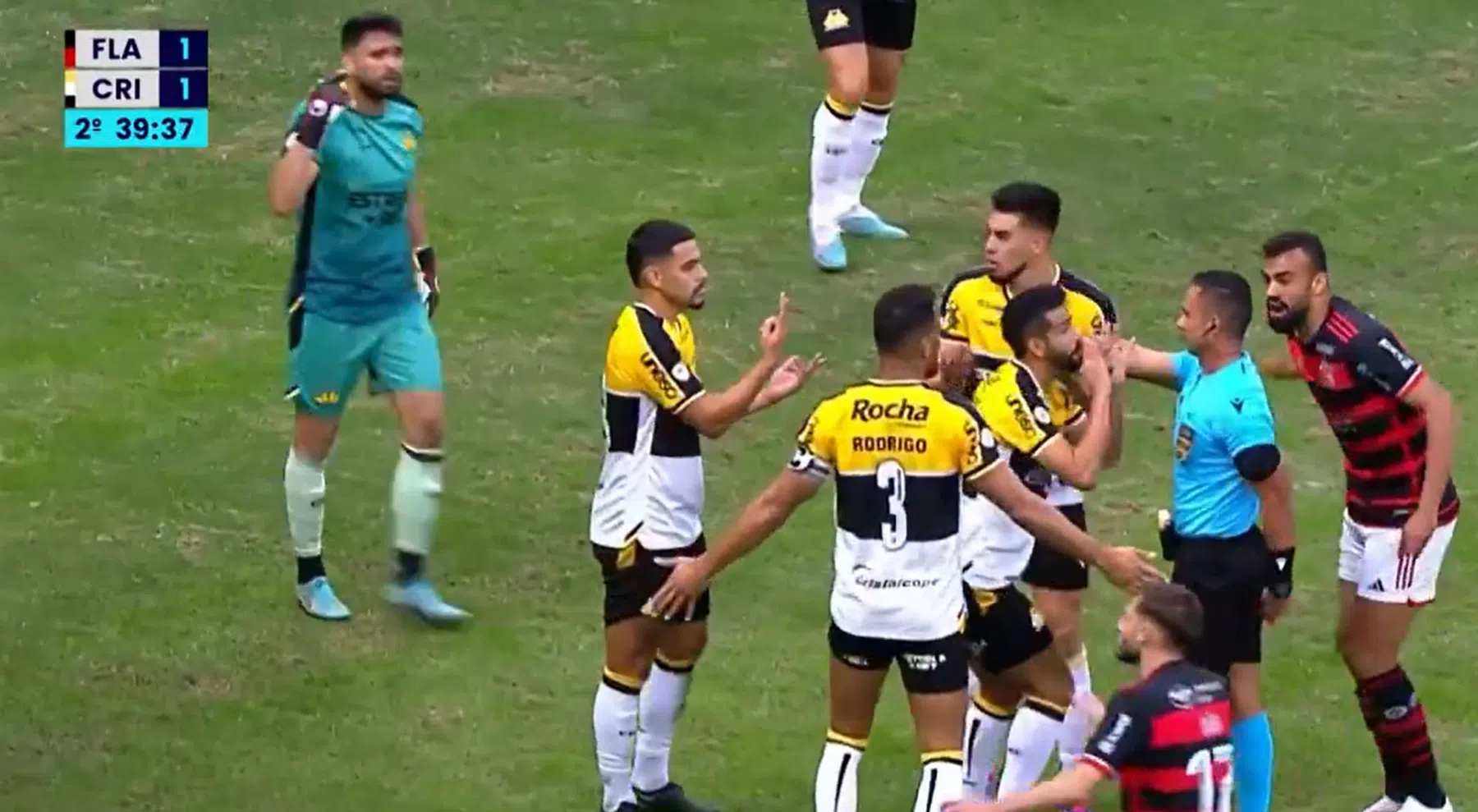 Een van de meest opmerkelijke penalty's ooit in Brazilië
