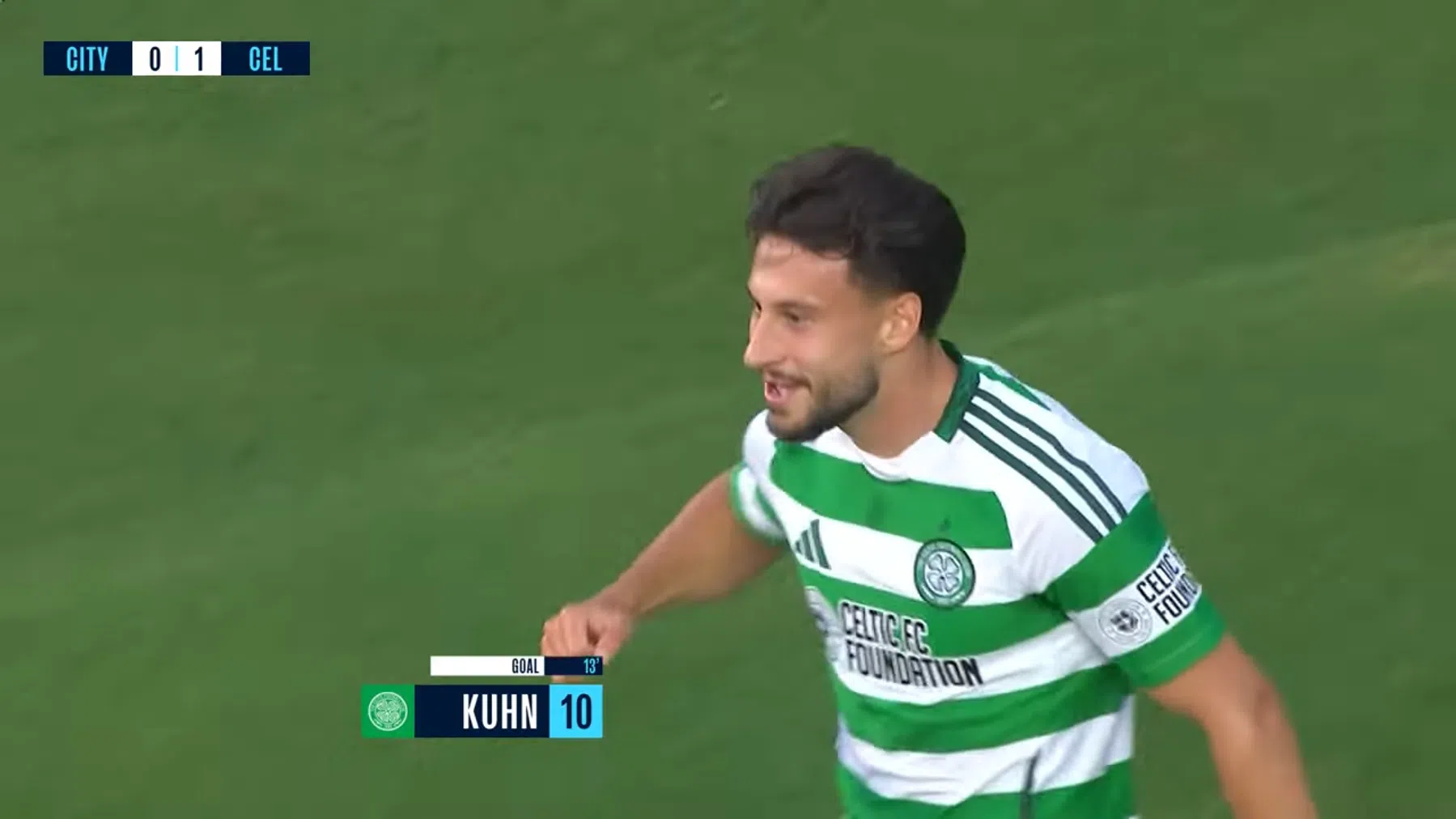 City in doelpuntrijk duel onderuit tegen Celtic, Kühn (ex-Ajax) maakt twee treffers