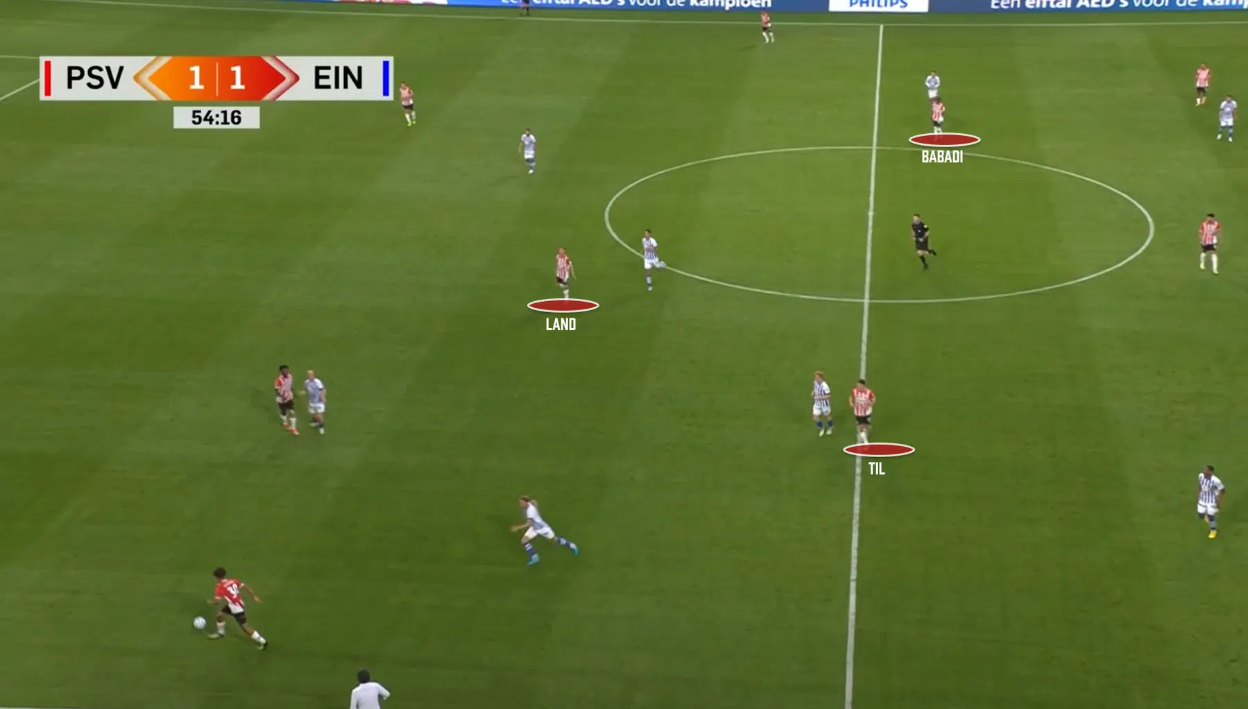 PSV experimenteert met extra aanvallende middenvelder