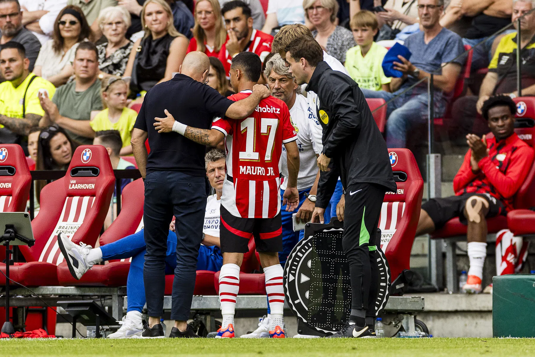 Mauro weken aan de kant bij PSV, Boscagli haalt opgelucht adem
