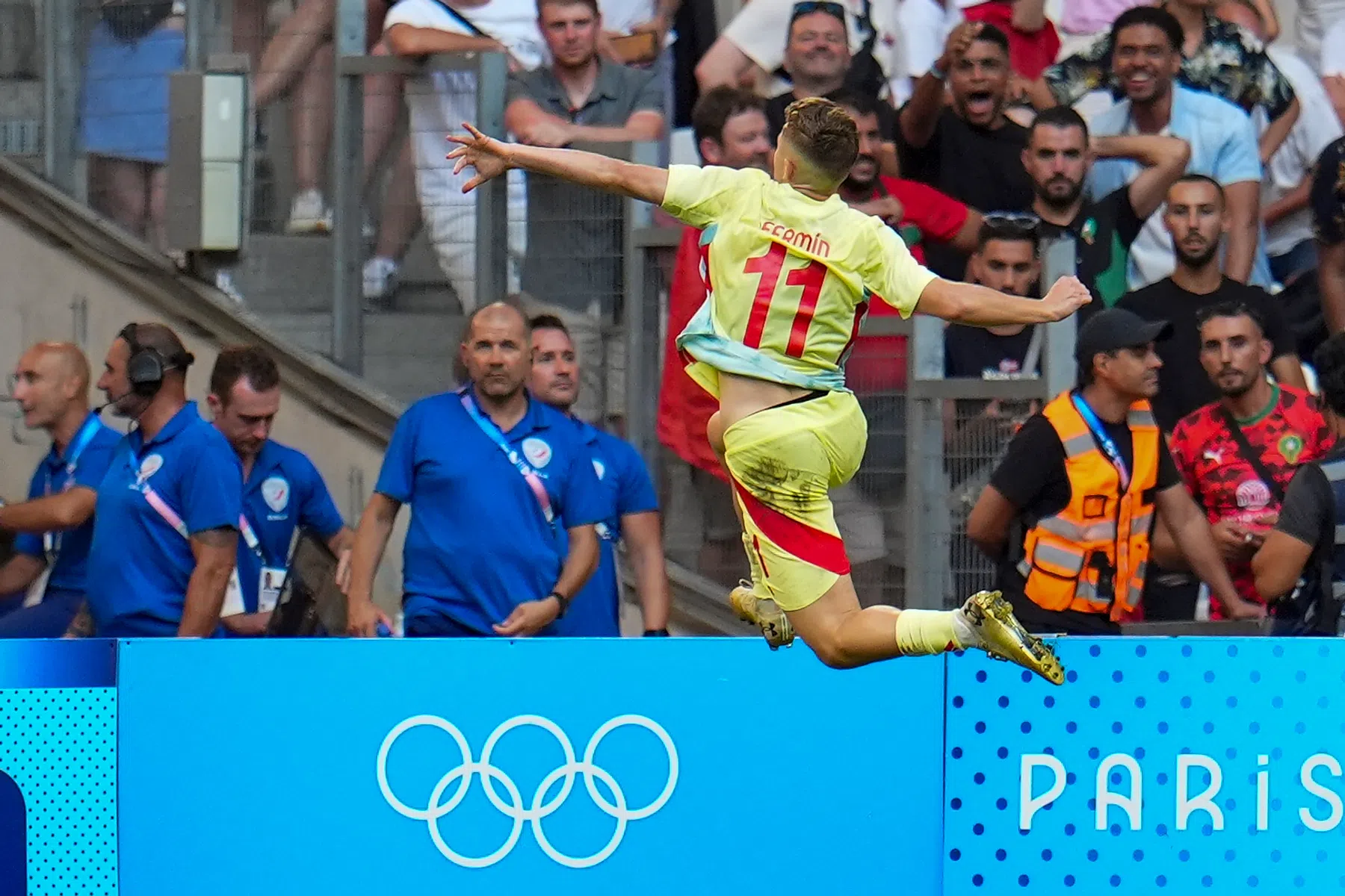 Geen goud of zilver: Marokko laat Spanje ontsnappen op Spelen