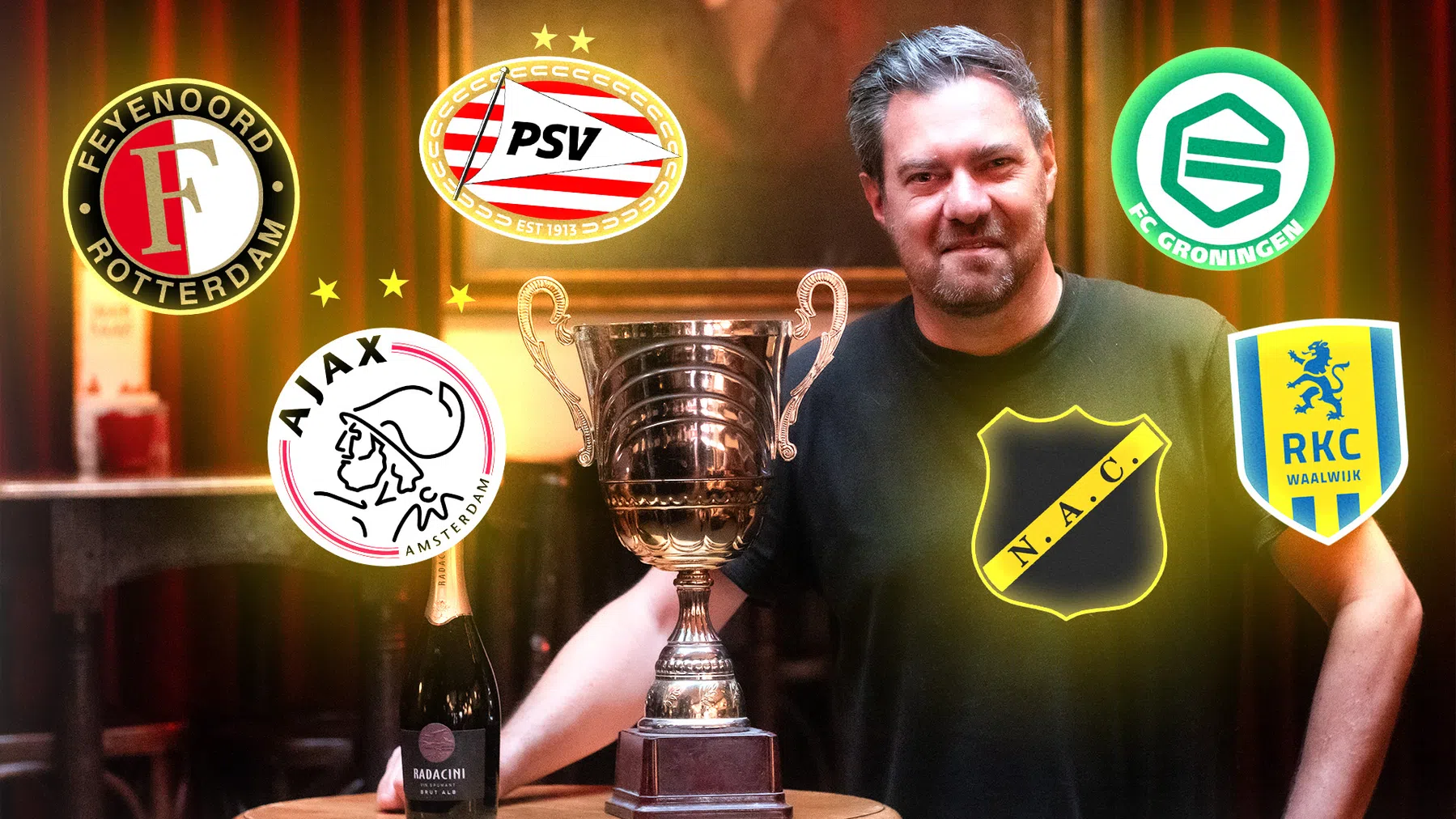 Prominenten voorspellen: Ajax herstelt zich, 94 procent kiest PSV als kampioen