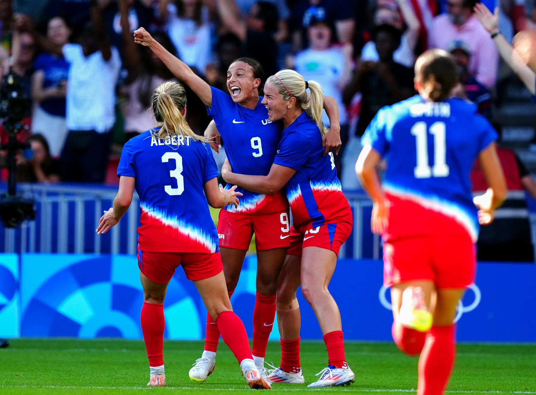Verenigde Staten breiden olympische dominantie uit ten koste van Marta