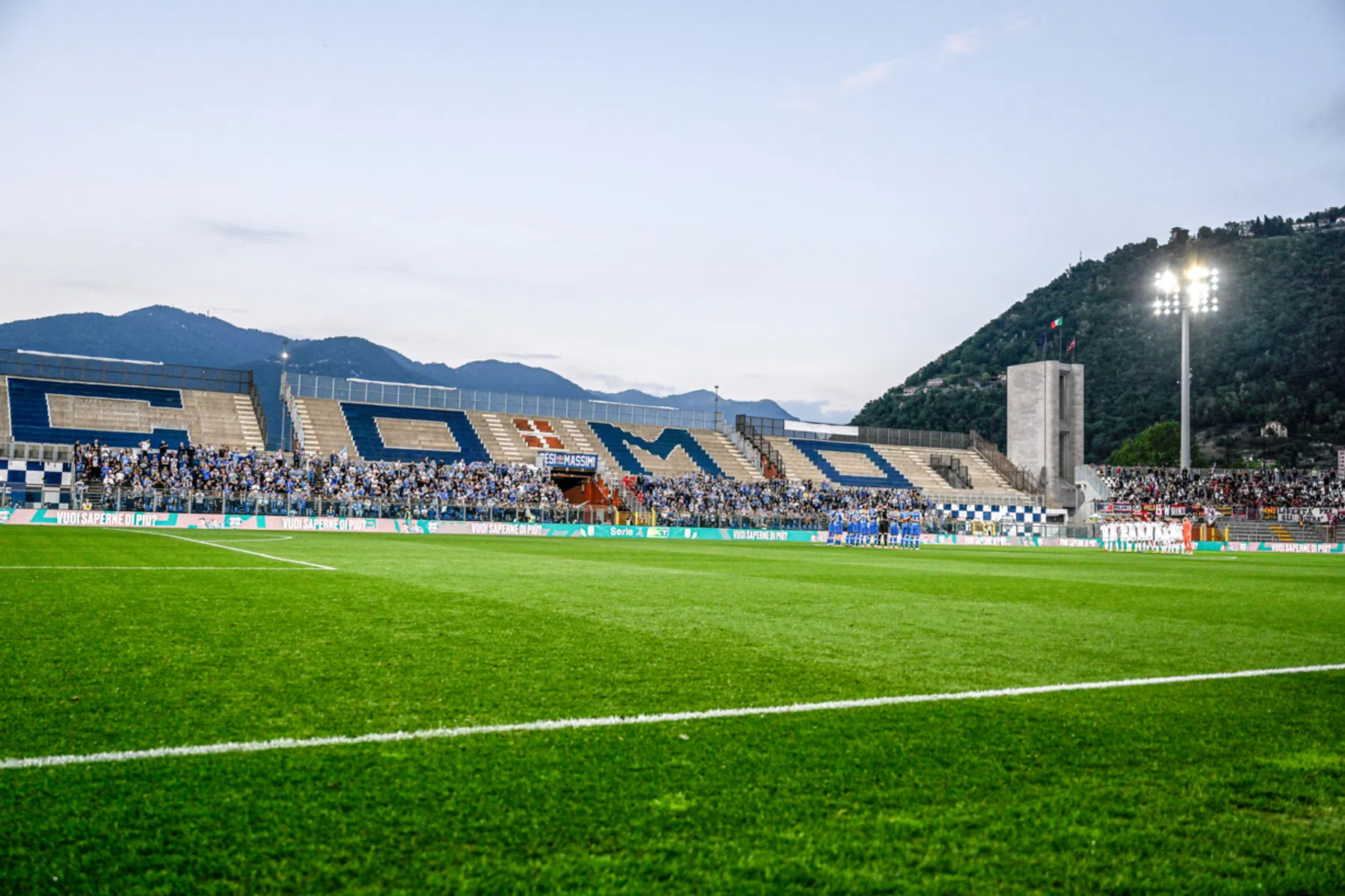 Como: van een meer naar een voetbalclub