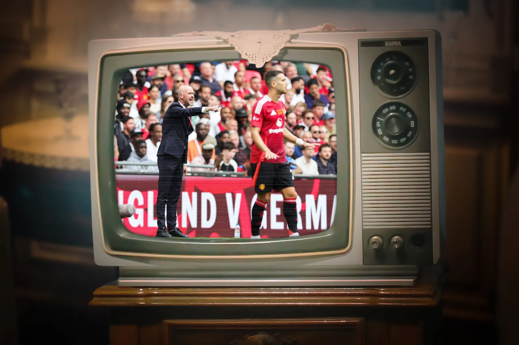 Voetbal op tv: op deze zender zie je de eerste wedstrijd van Manchester United