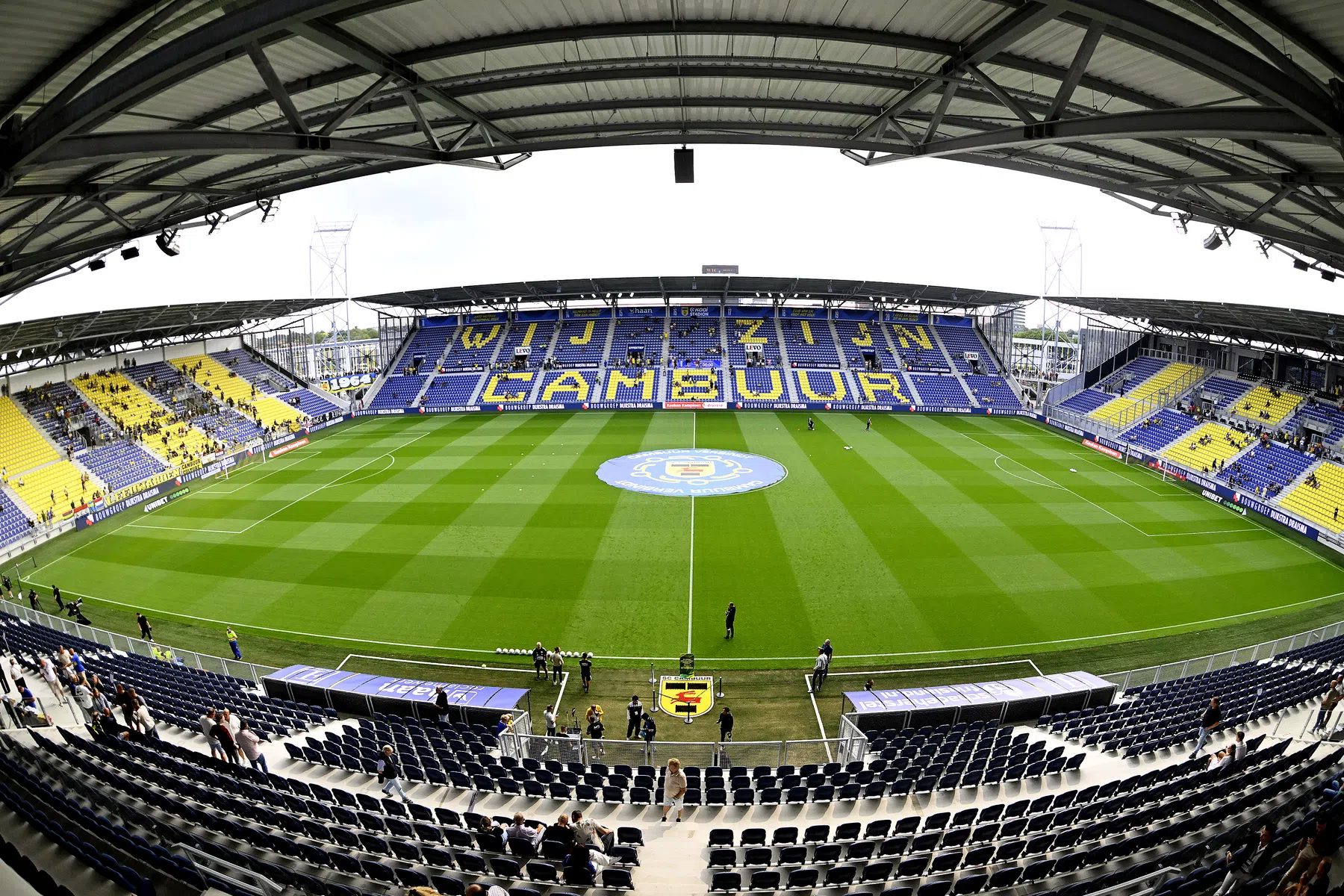 Cambuur voetbalt in nieuw, onaf stadion: 'De hele stad is hieraan toe'