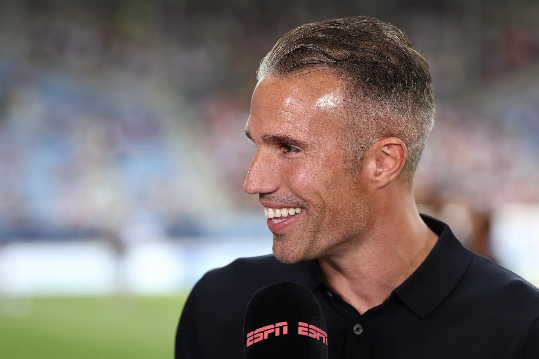Het risico dat Robin van Persie maar wat graag wil nemen