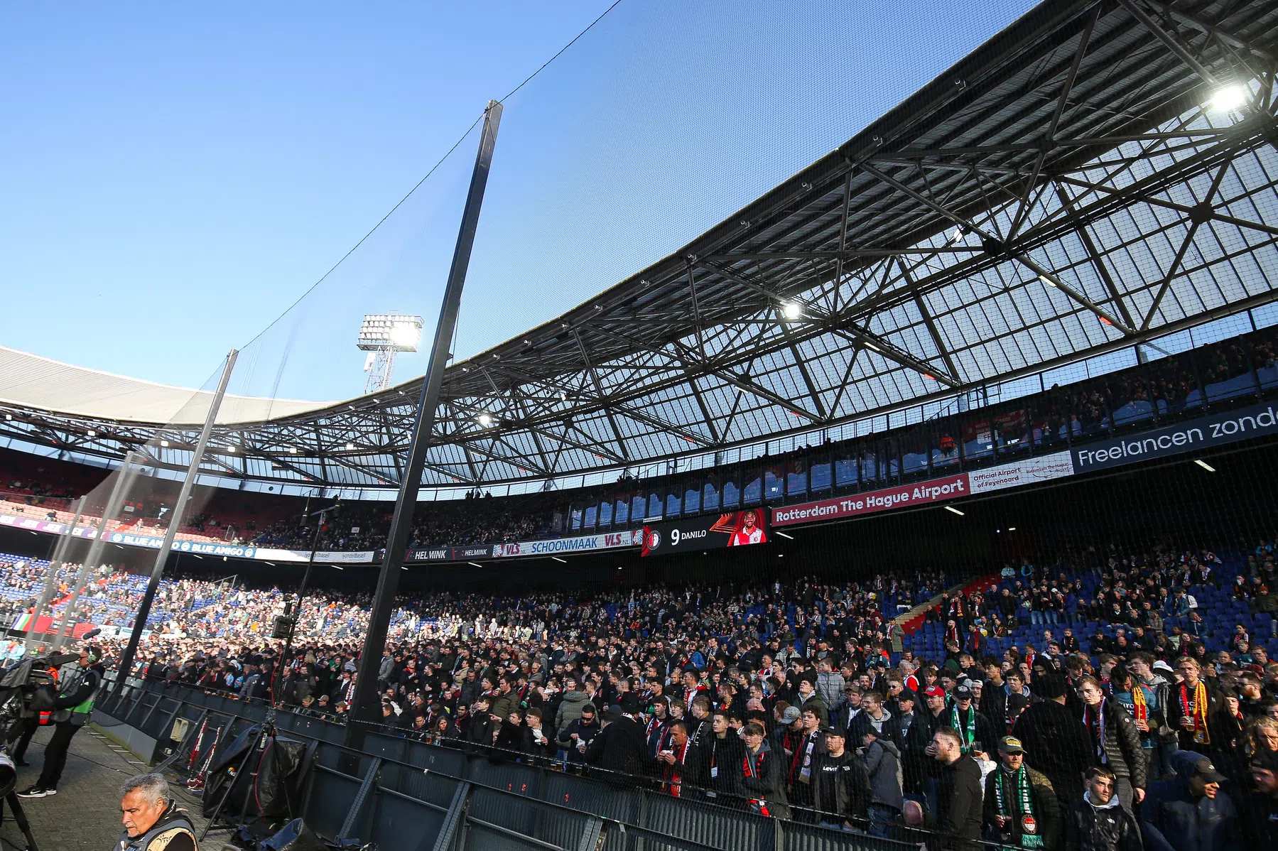Opnieuw netten bij Klassieker tussen Feyenoord en Ajax