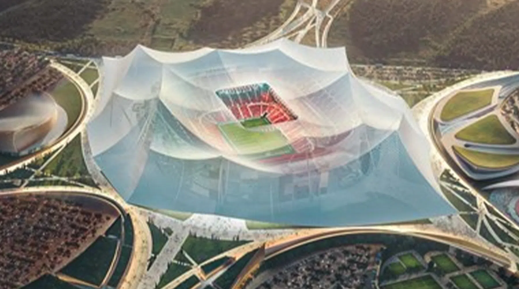 Zo moet het grootste voetbalstadion ter wereld eruit komen te zien