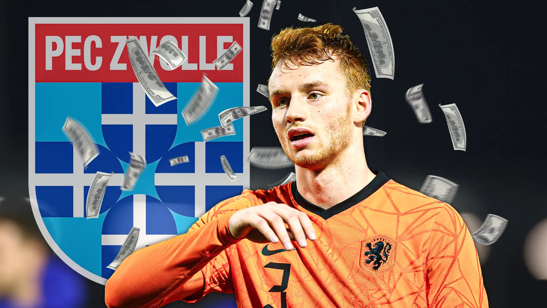 Recordtransfer met vertraging: Sepp van den Berg levert PEC de jackpot op