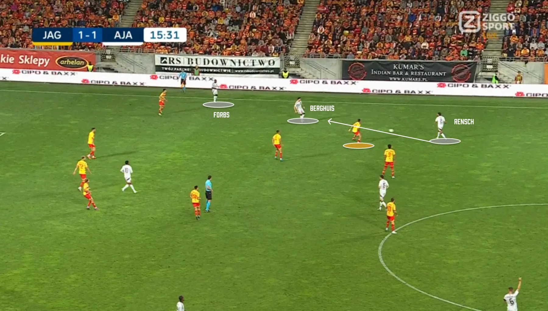 Waarom Steven Berghuis strooide tegen Jagiellonia Bialystok