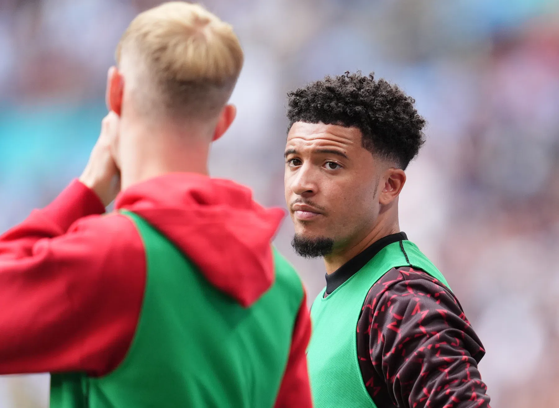 Sancho opnieuw op de tribune: 'Hij moet vechten voor zijn plaats'