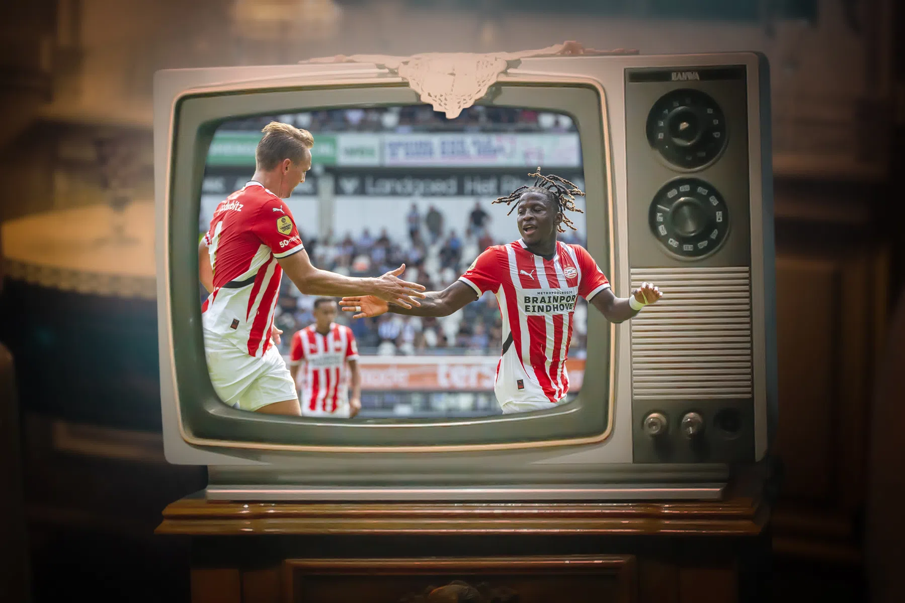 Voetbal op tv: op deze zender zie je PSV en Man Utd