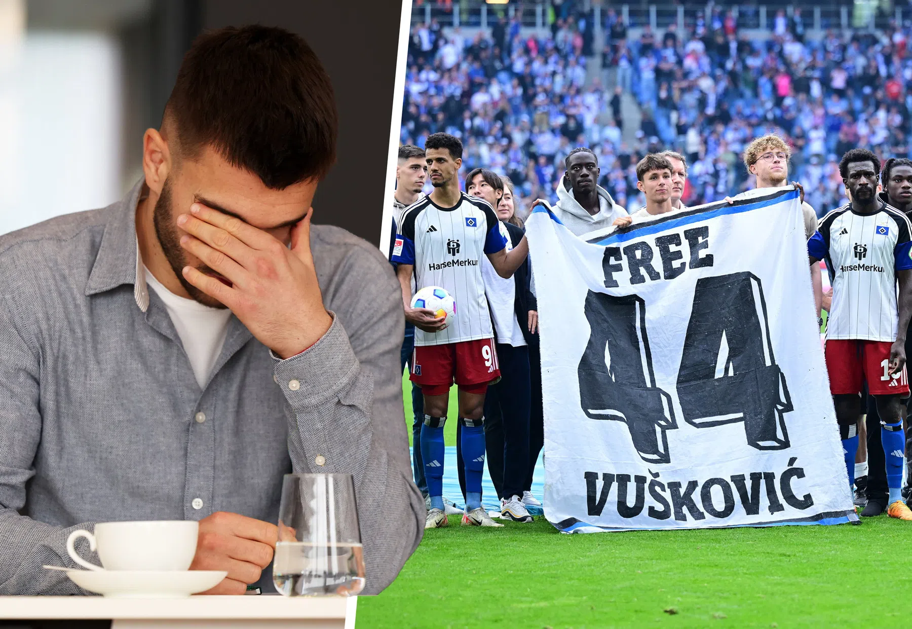 HSV-verdediger voor vier jaar geschorst