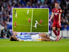 Thumbnail for article: Brighton-aanwinst in tien minuten wedstrijd uit geschopt: 'Krankzinnig dit'