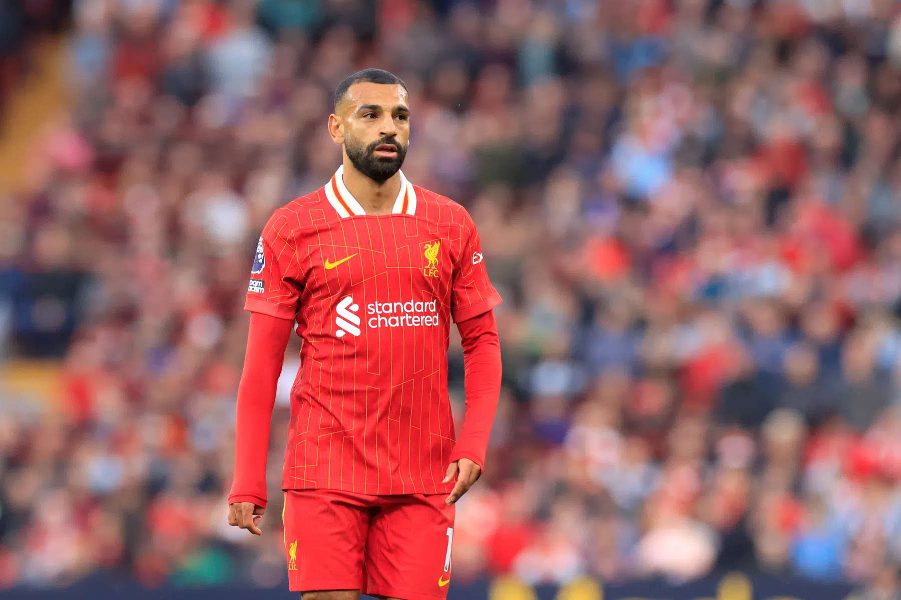 Salah over aflopend contract: 'Ik wil gewoon genieten'