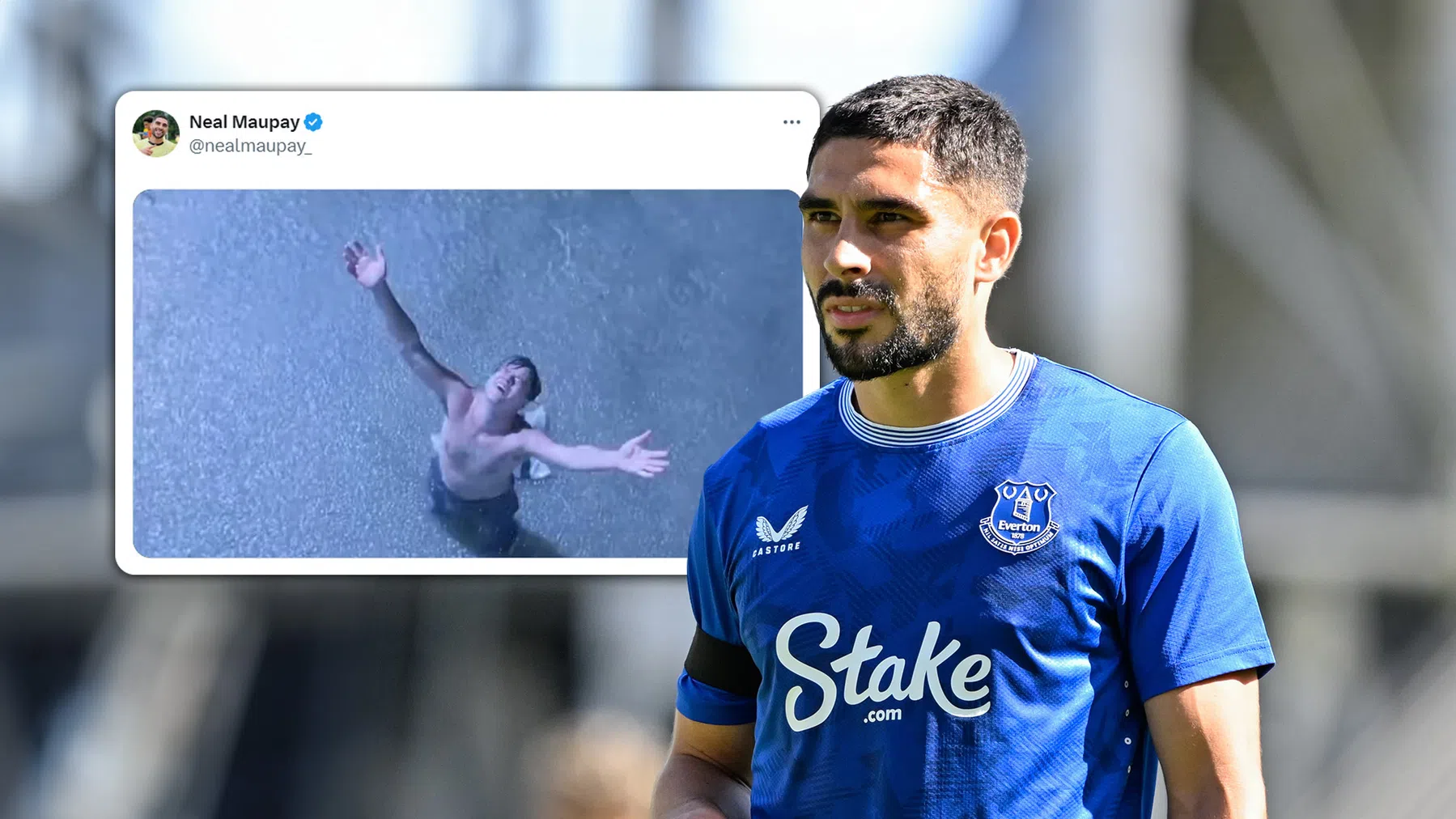 Maupay viert vertrek bij Everton met fragment uit Shawshank Redemption