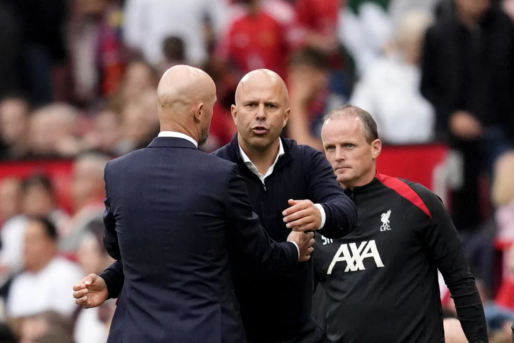 Reportage: Arne Slot overvleugelt Erik ten Hag in Engeland