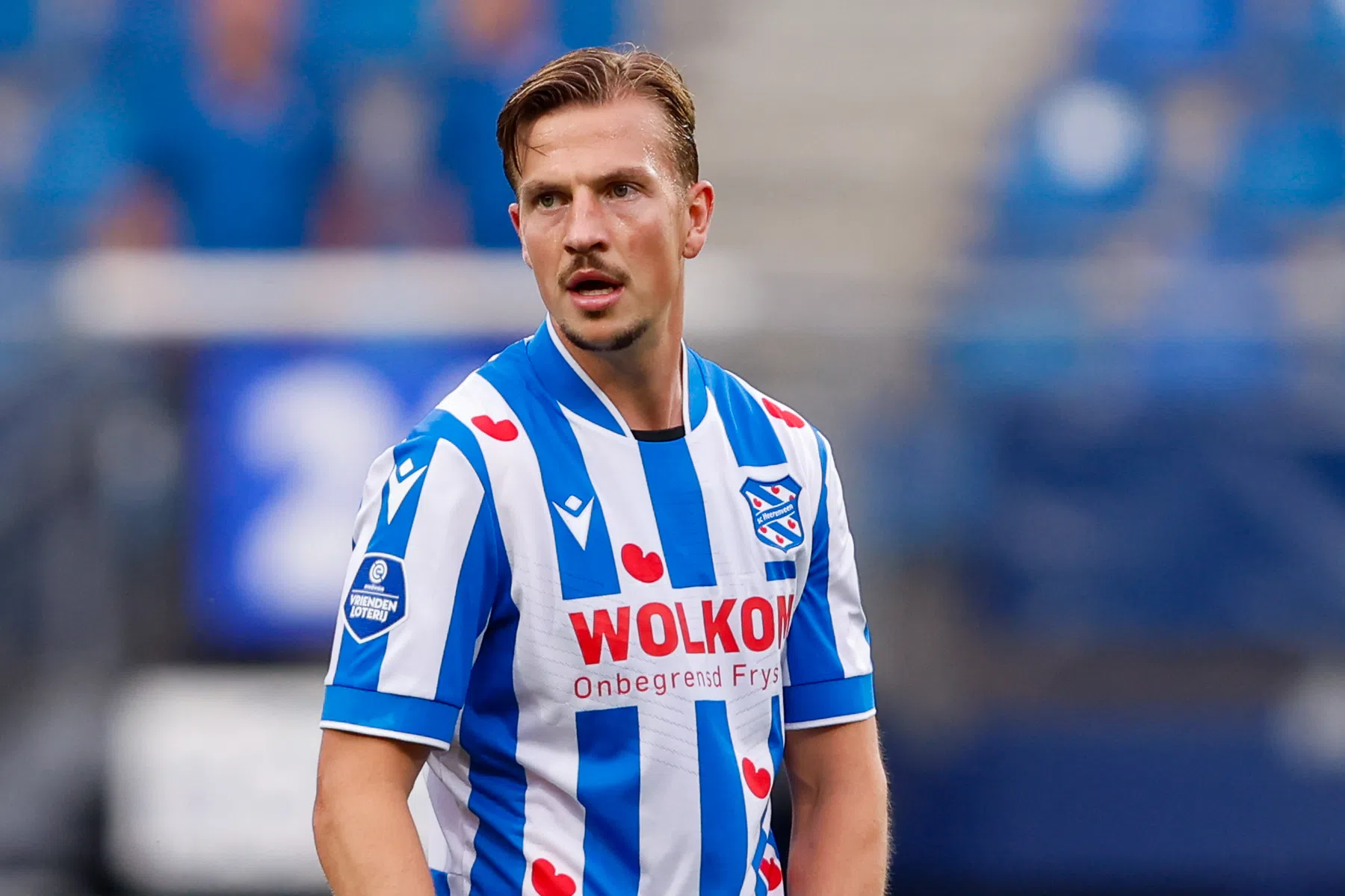 Heerenveen-uitblinker Simon Olsson is op een missie
