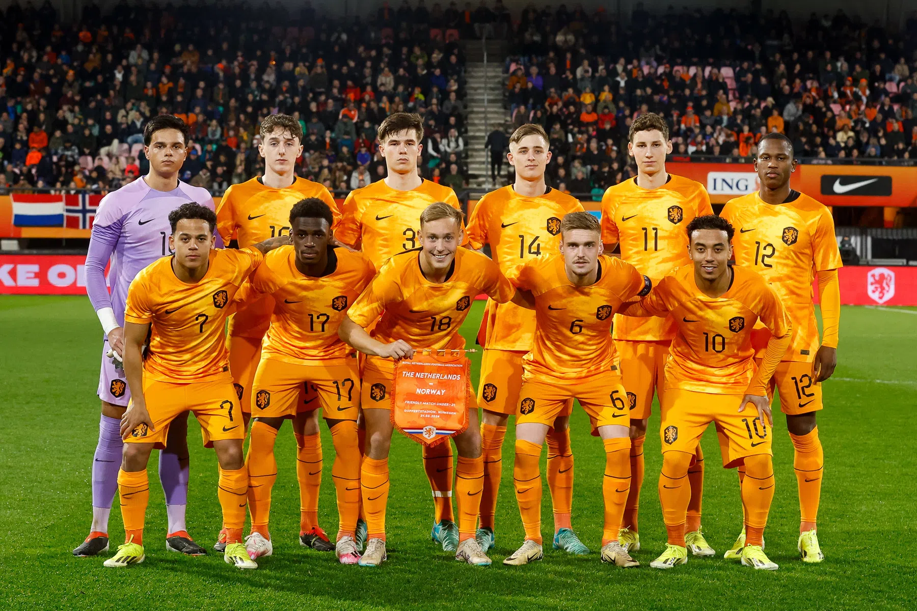 Dit zijn donderdag de scenario's in de EK-jacht van Jong Oranje