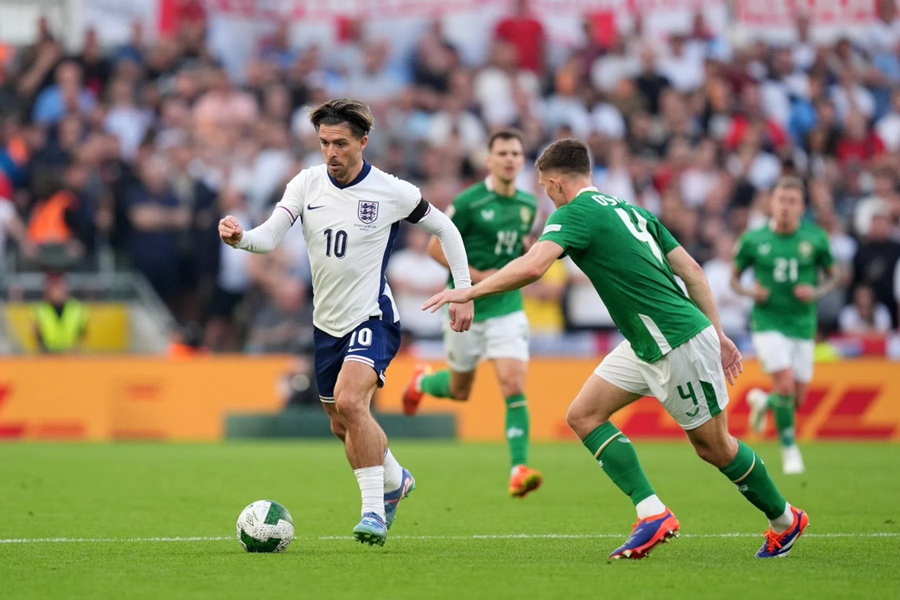 Grealish en Rice worden niet warm of koud van Ierse fluitconcerten
