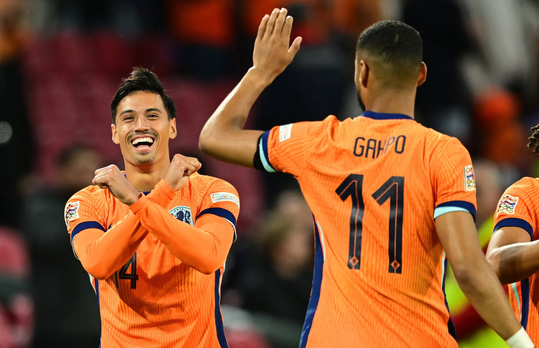 Oranje in cijfers: Gravenberch imponeert, defensie is kwetsbaar