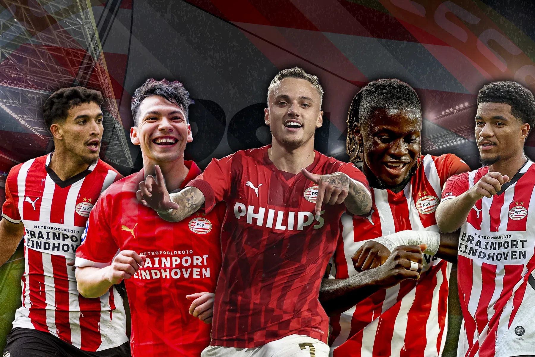 Zo staan 'de verschilmakers' van PSV ervoor