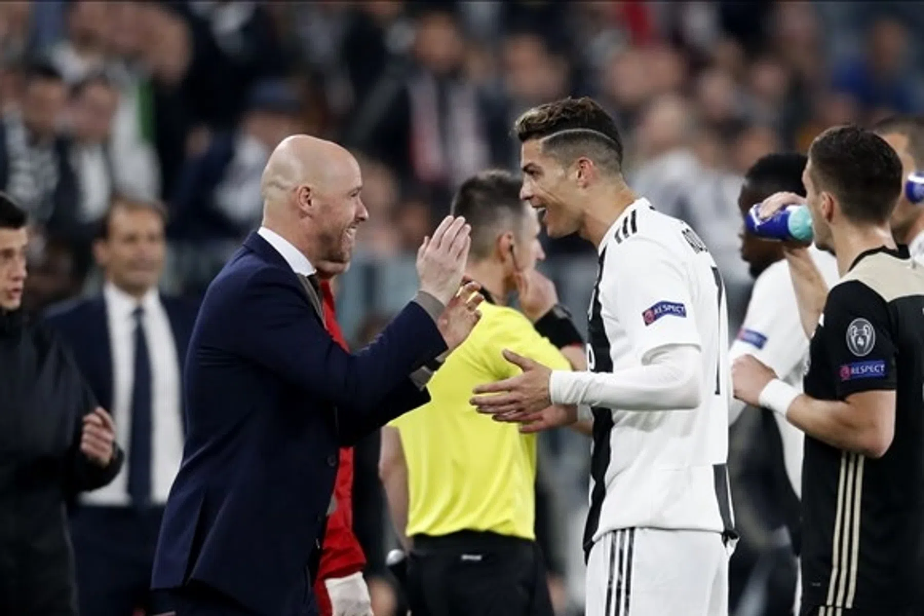 Ronaldo versus Ten Hag: 'Daar zat nog wat oud zeer'
