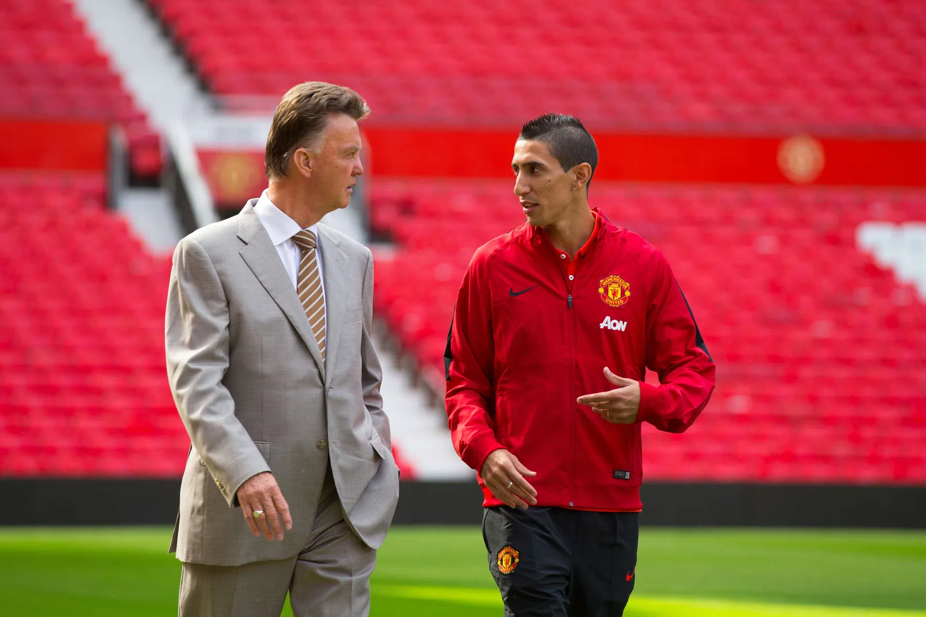 Di María slikt woorden over Van Gaal en WK-penalty's in: 'Om het netjes te houden'