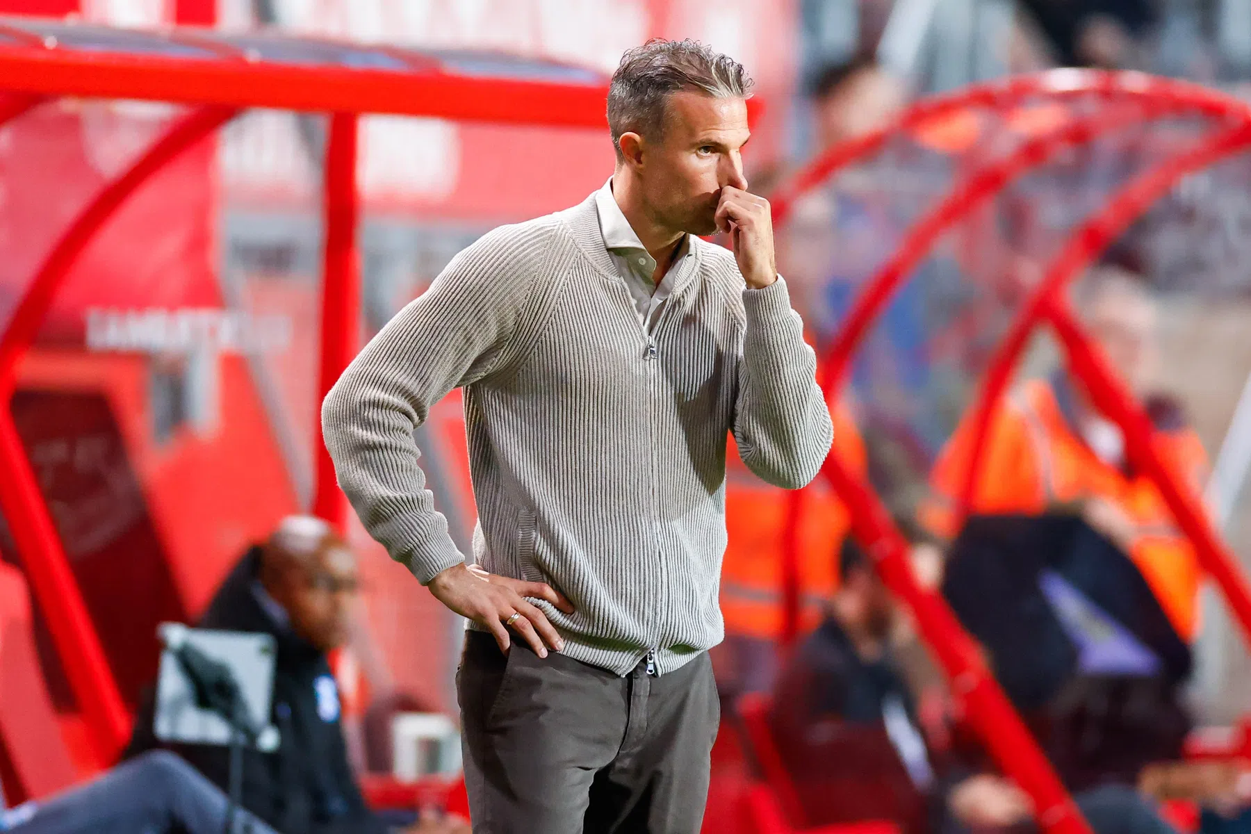 Van Persie baalt van nederlaag: 'Maar hiermee kunnen we verder'