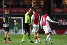 Thumbnail for article: Schlemielige rode kaart Kaplan leidt nederlaag Jong Ajax in