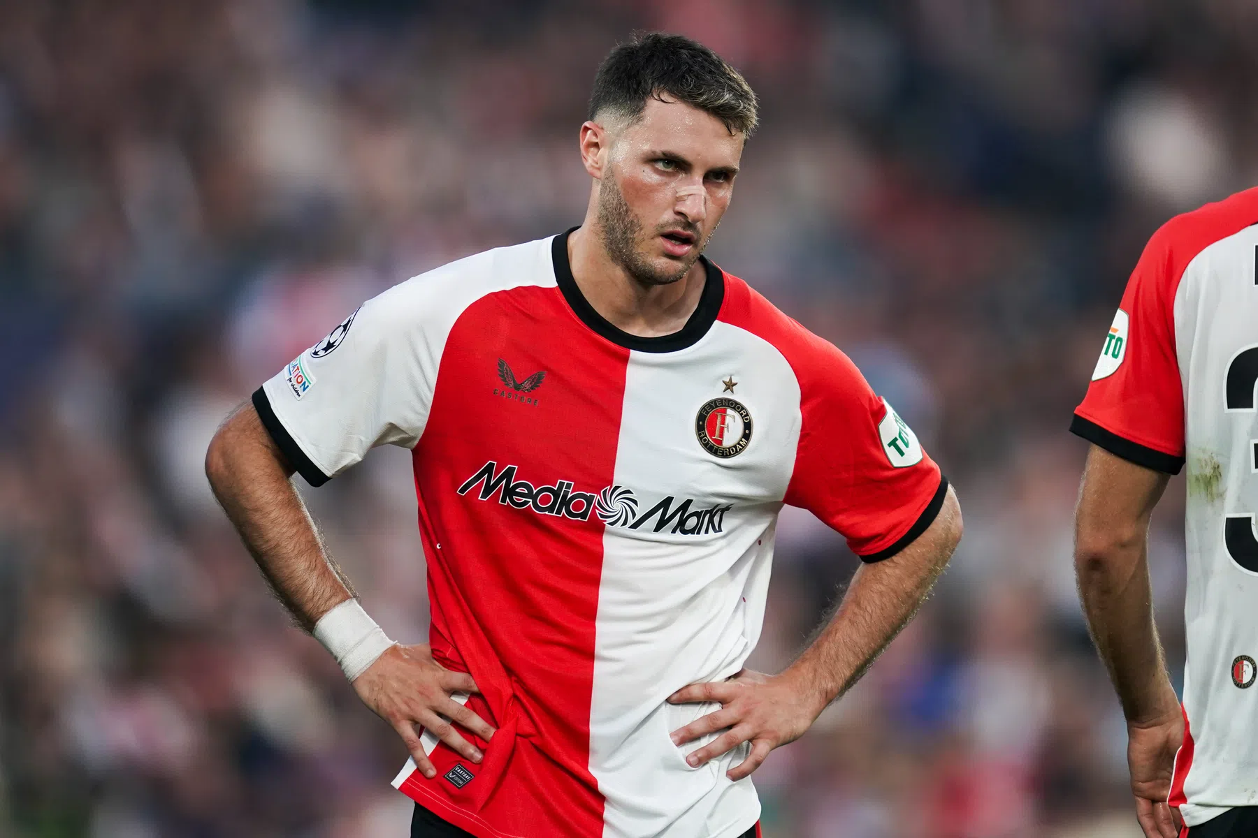 Feyenoord in cijfers: kansloze eerste helft en onzichtbare Gimenez