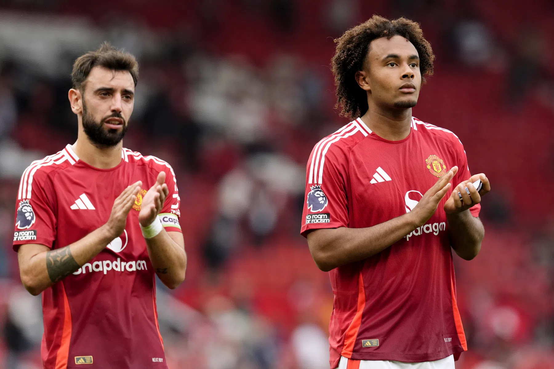 Zirkzee leert van Van Nistelrooij: 'Van een heel hoog niveau'