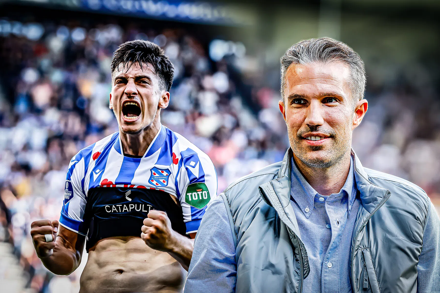 Van Persie maakt zijn woorden waar en leert van Ferguson