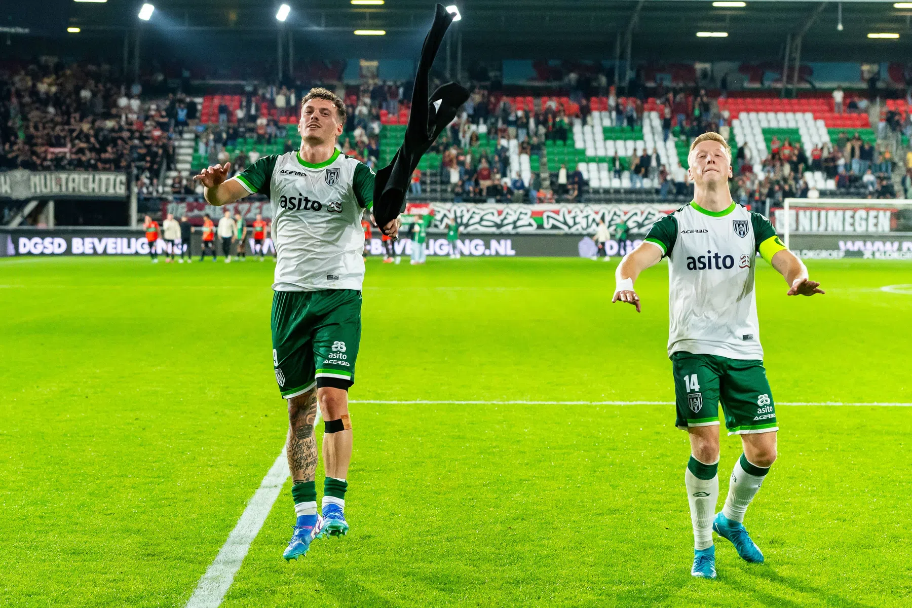 Van de Looi deelt complimenten uit na eerste competitiezege Heracles