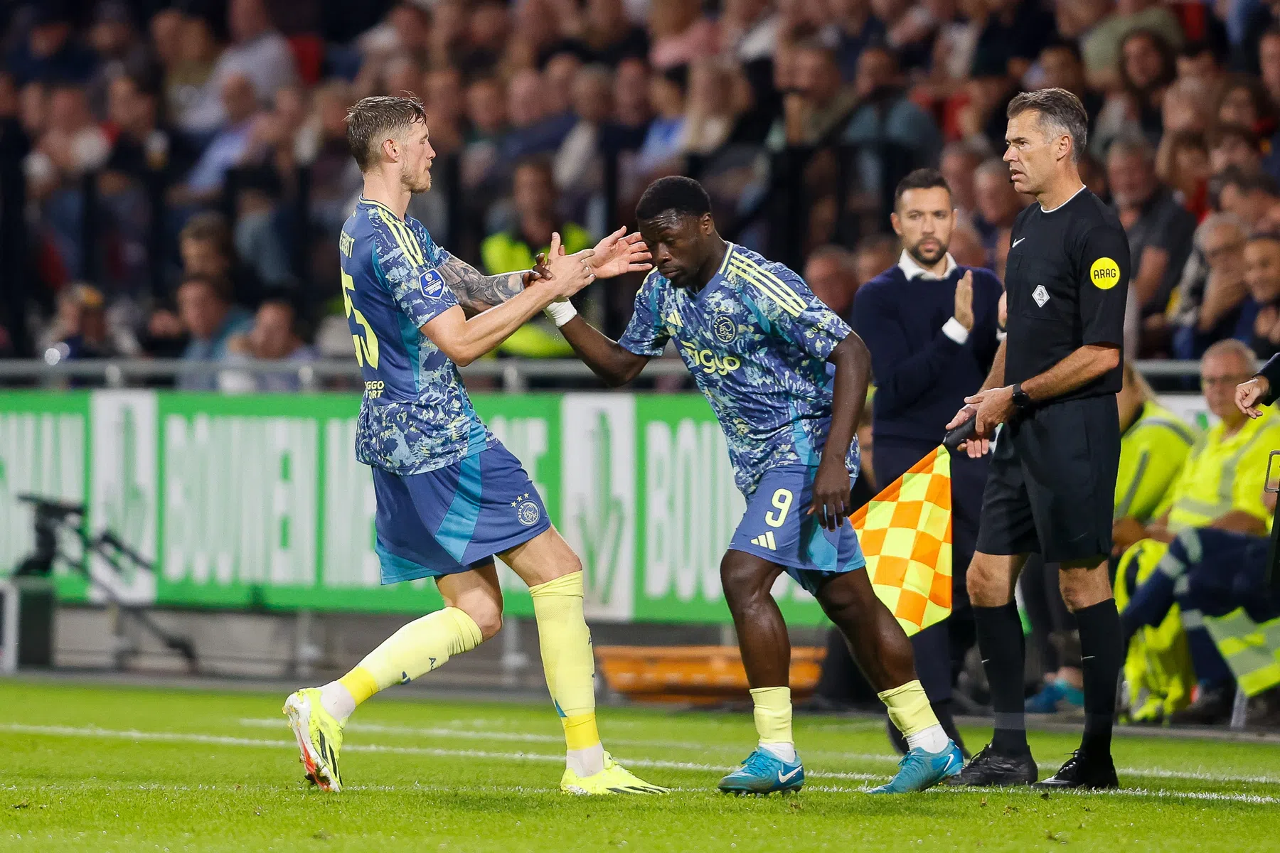 Go Ahead-trainer Simonis hield hart vast toen Brobbey erin kwam