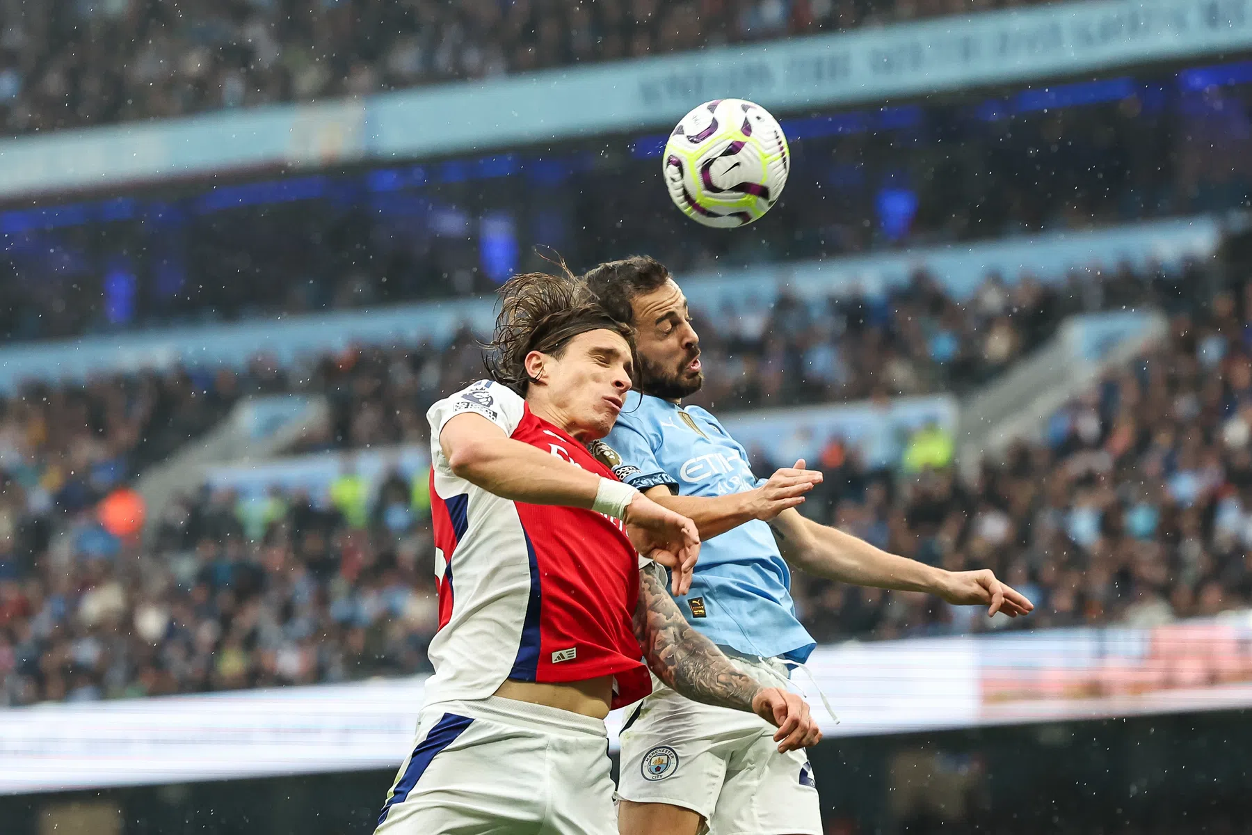 Bernardo Silva hekelt Arsenal-spel: 'Er kwam maar één team om te voetballen'
