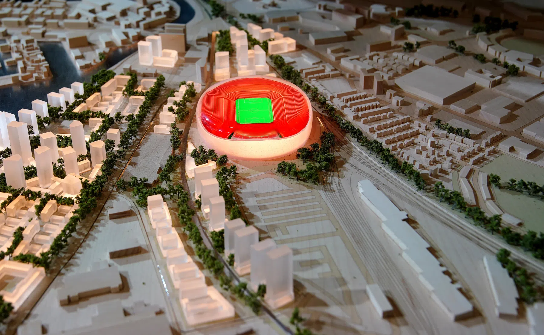 Zo moet het nieuwe Old Trafford eruit gaan zien